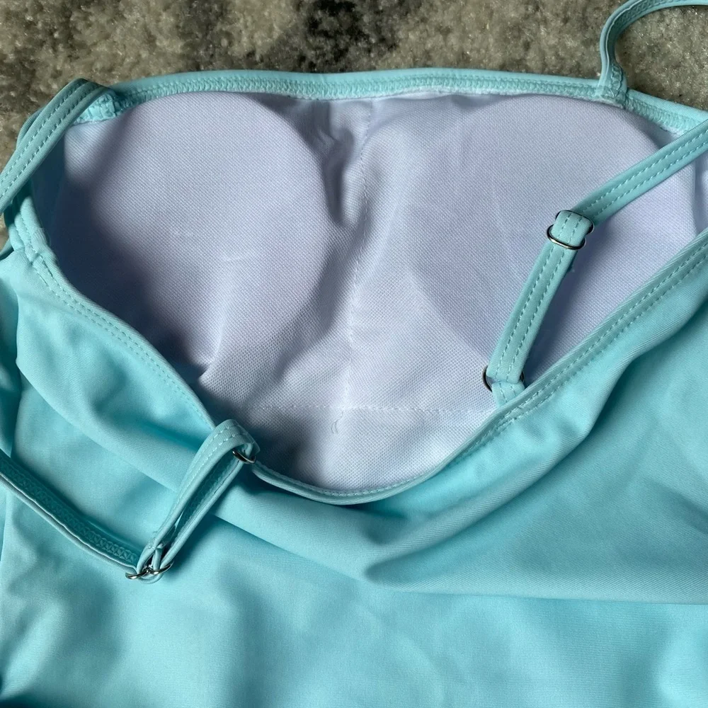 Kids Swim Set - Blue Floral size 8